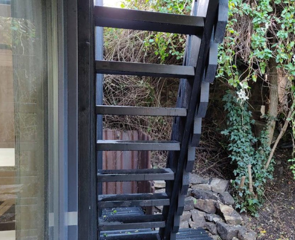 outdoor staircase